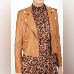 Diana Vegan Leather Moto